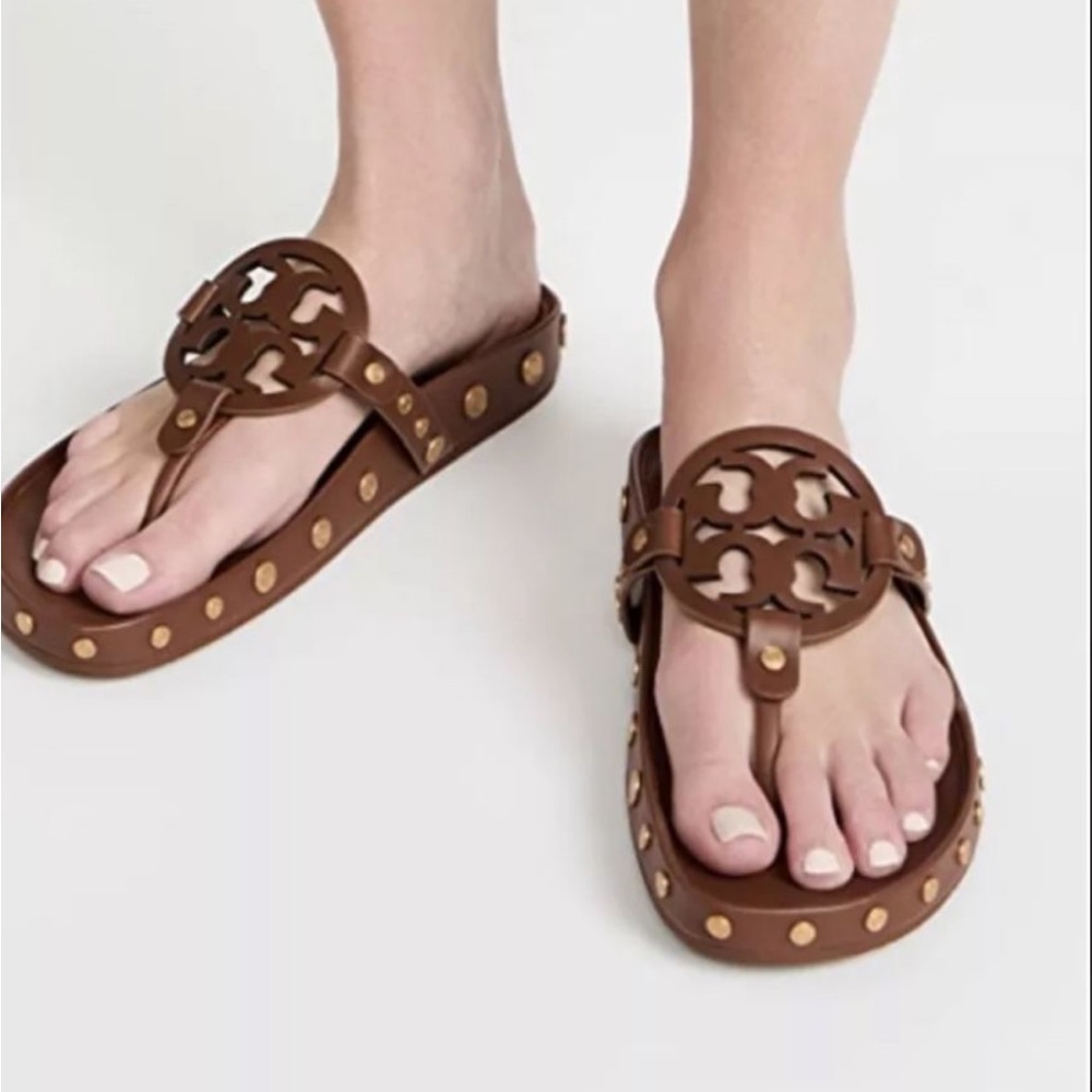 Tony Burch Miller Clouds Coin sandals , Size 8